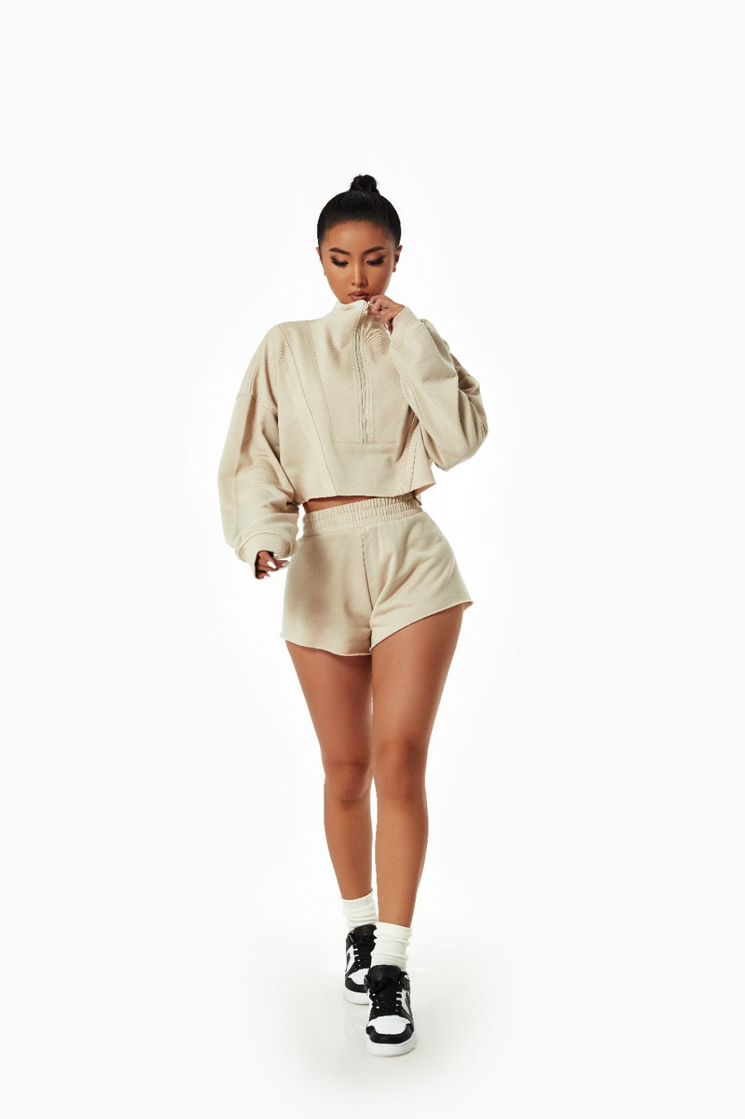 Amerolis - Artemis Crop Shorts